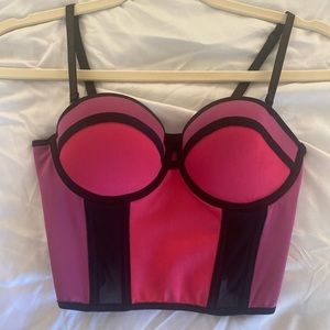 BeBe Multi color corset top